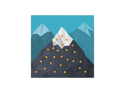 Outdoor Mountain Themed Playground Equipment With Slide Climbing Structures And Safe Features For Kids 3d model