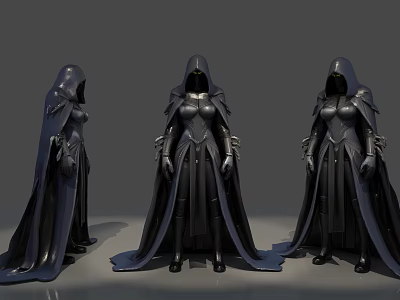 Assassin's Creed Game Characters Cartoon Characters Martial Arts Characters Guards Warriors Chivalrous Men Masked Martial Arts Characters Deadpool 3d model