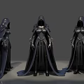 Assassin's Creed Game Characters Cartoon Characters Martial Arts Characters Guards Warriors Chivalrous Men Masked Martial Arts Characters Deadpool 3d model