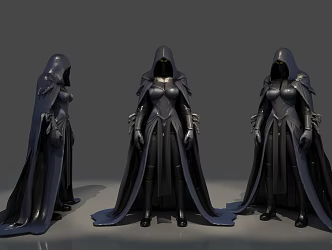 Assassin's Creed Game Characters Cartoon Characters Martial Arts Characters Guards Warriors Chivalrous Men Masked Martial Arts Characters Deadpool 3d model