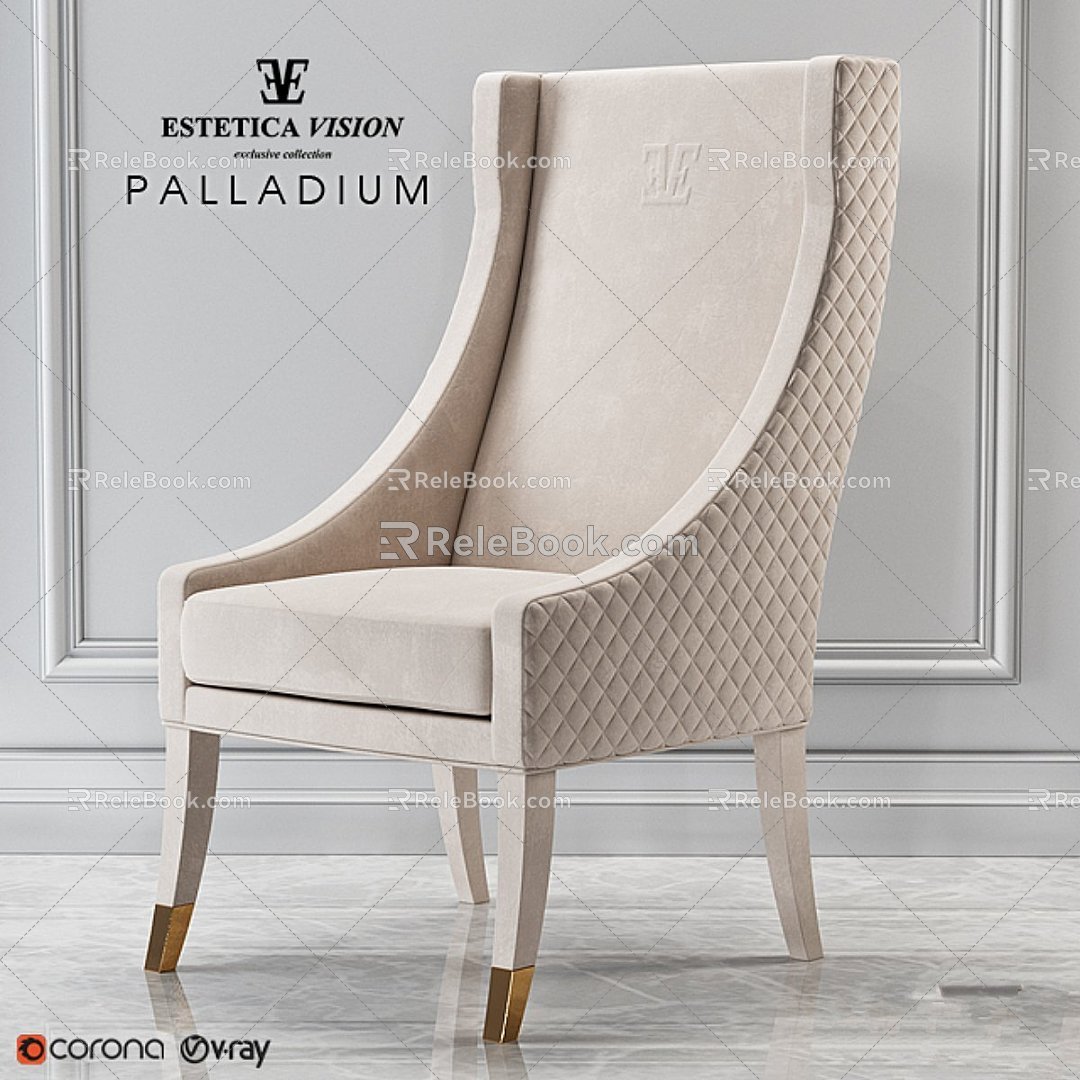 Vintage Other Aesthetic estetica Palladium estetica Vision Chair 3d model