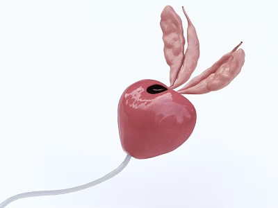 Pelvic Organs 3D Anatomical Structure Model With Tubular Connection And Tissue Details 3d model