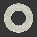 White Kitchen Paper Towel Roll With Textured Surface And Wooden Core For Kitchen Cleaning