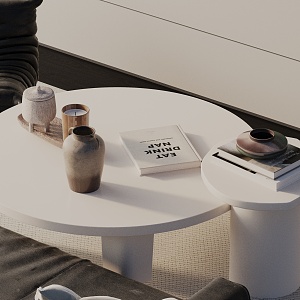 Modern coffee table 3d model