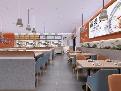 Modern Restaurant model