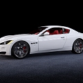 Modern sports car Maserati sports car 3d model