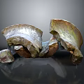Unique Natural Stone Household Decorative Ornament With Textured Surface And Curved Design