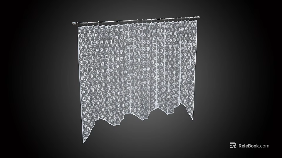 Elegant Modern Crystal Chandelier with Intricate Patterned Design and Soft Illumination for Home Decoration 3d model 