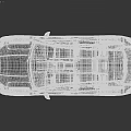 Gray Mercedes Benz Hatchback Car With Sleek Gray Exterior Black Wheels And Front Rear Views