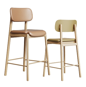 Modern Bar Chair Bar Chair Bar Stool 3d model