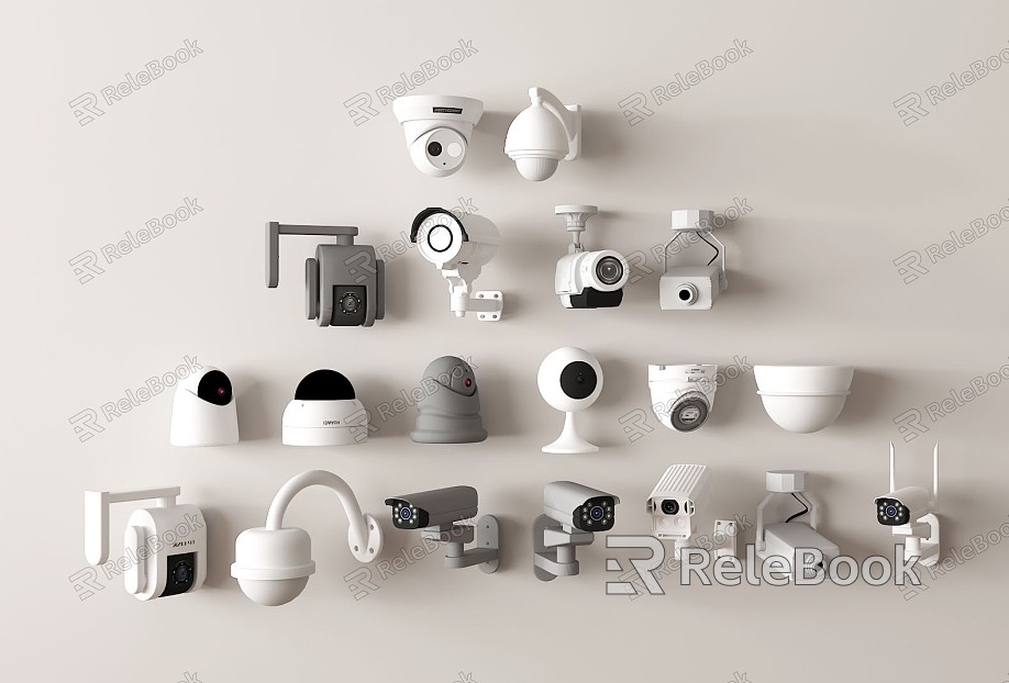 Security surveillance camera camera combination model