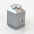 Stainless Steel Commercial Mixing Equipment With Round Top Bowl Digital Control Panel And Movable Wheels