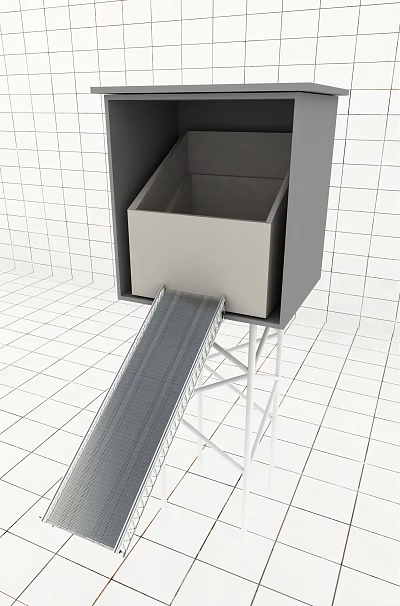 Modern Conveyor Belt Conveyor Warehouse 3d model Modern Conveyor Belt Conveyor Warehouse 3d model