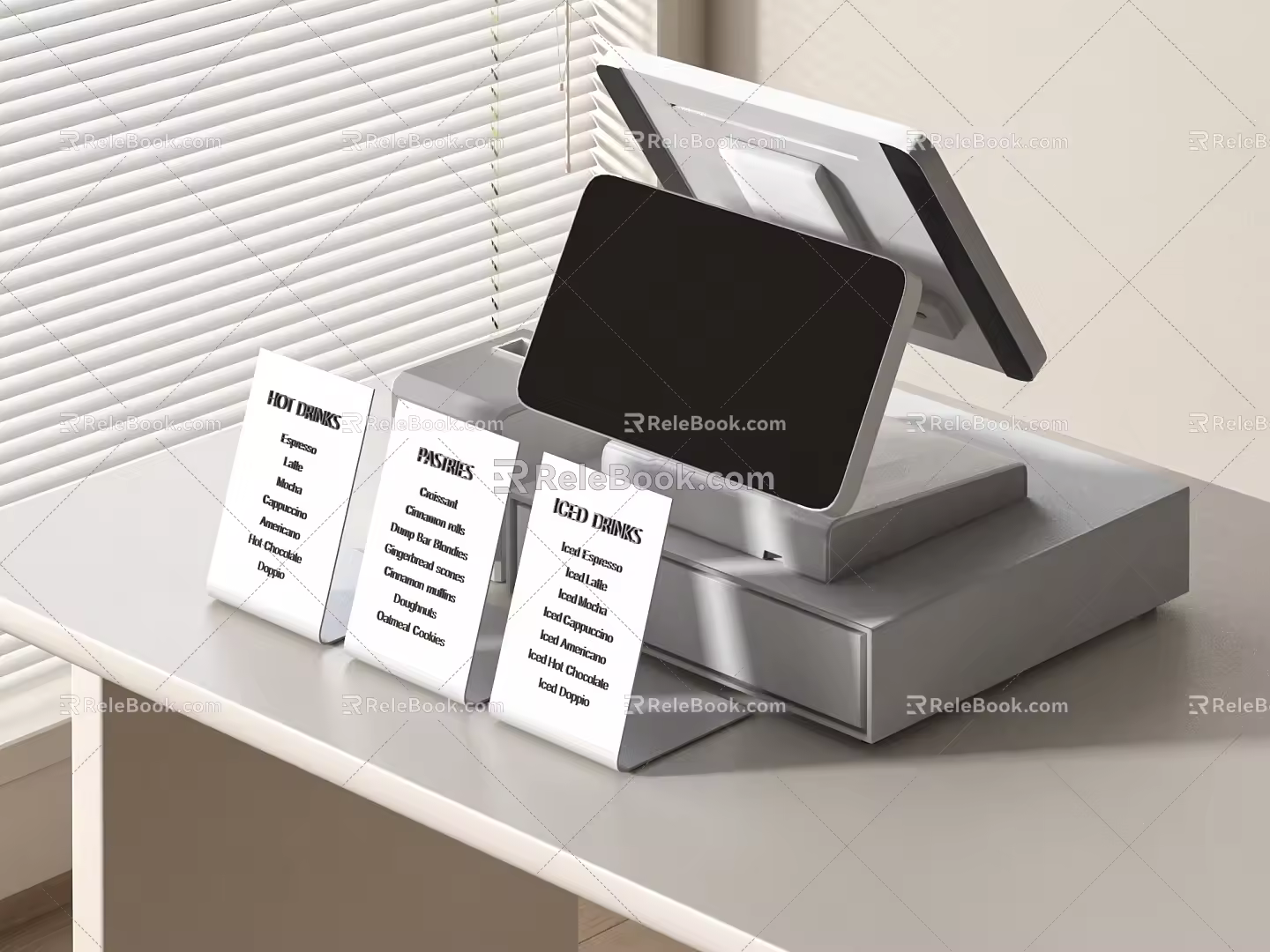 Cash register 3d model