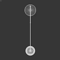 Modern Arc Design Floor Lamp With Metal Structure And Spherical Shade For Home Interior Lighting
