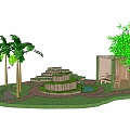 Bamboo 3d model