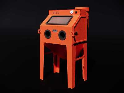 Small sandblasting machine 3d model