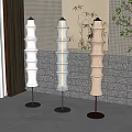 Modern floor lamp floor lamp combination 3d model