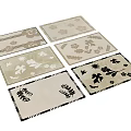 Middle Style Carpet 3d model