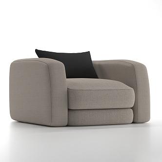 Single sofa 3d model