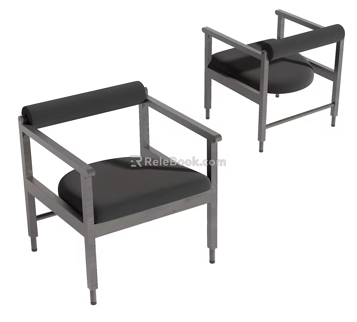 Wind single chair 3d model