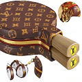 Luxury Table Tennis Equipment With LV Case Paddle And Balls