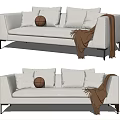 Modern Multiplayer Sofa 3d model
