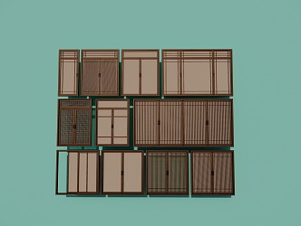 Japanese Windows 3d model