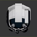 Sci-Fi Helmet Alien Helmet High Tech Helmet Game Helmet PBR Helmet 3d model