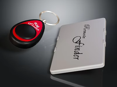 Elegant Bride Pride Jewelry Collection With Red Black Accents And Silver Gift Case 3d model