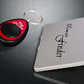 Modern Key Car Key 3d model