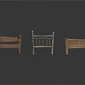 Three Wooden And Metal Bed Frames For Bedroom Furniture Simple Design