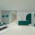 Modern Beauty Hair Salon Interior Design At Yangzhi Pavilion Health Center