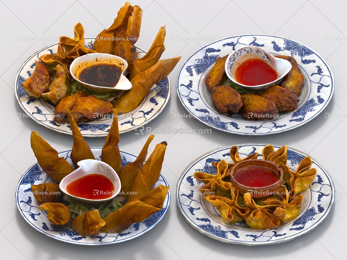 Food Cooked Food Stir-fried Vegetables Steamed Dumplings Chinese Food Sichuan Food Hunan Food Fried Chicken Stew Grilled Chicken Wings model