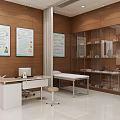 Modern Restaurant Interior With Open Layout Bar Seats Green Plants And Storage Cabinets