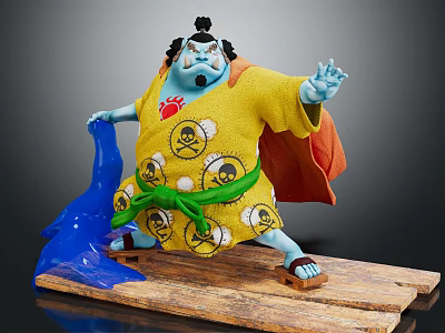 Modern Game Character Monster 3d model