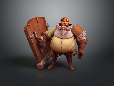 Western Samurai Western Warrior Western Hero Western Warrior Knight Hero Ancient Warrior Paladin 3d model