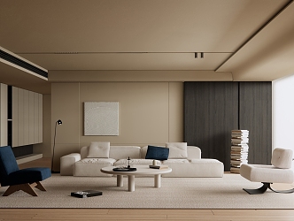 Home Living Room 3d model