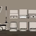 Modern Household Cleaning Appliances Vacuum Cleaners Robotic Vacuums Displayed In Organized Home