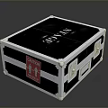 Tool Box Iron Box Iron Box Iron Trunk Box Luggage Leather Box Leather Box Container 3d model