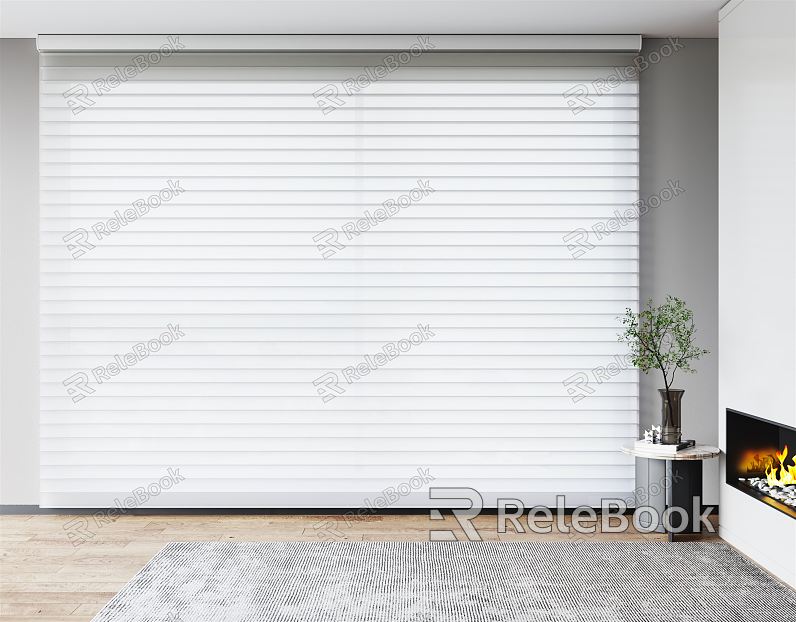 Modern venetian blinds model