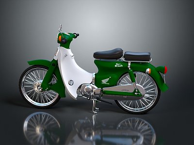 Motorcycle Two-wheeled Motorcycle Cross-country Motorcycle Road Race Motorcycle Motor Vehicle Transport 3d model