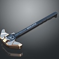 Hammer Warhammer Cartoon Hammer Magic Hammer Thor's Hammer Ancient Weapons Cold Weapons Medieval Items 3d model