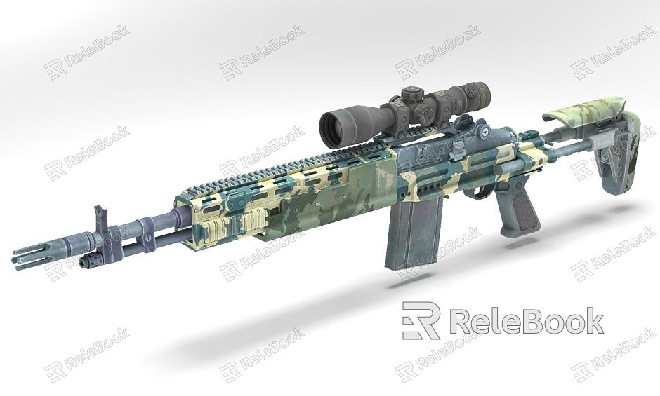 Modern Sniper Rifle model