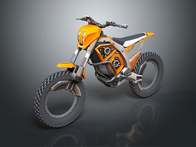 Industrial LOFT Motorcycle Jet Motorcycle Science Fiction Motorcycle Concept Motorcycle Flying Car 3d model