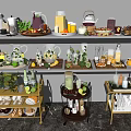 Modern Beverage Juice 3d model