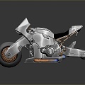 Jet Motorcycle Sci-Fi Motorcycle Concept Motorcycle Flying Car Space Flying Car Space Motorcycle 3d model