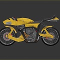 Modern Motorcycle Sci-Fi Motorcycle Concept Motorcycle 3d model