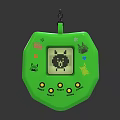 Modern game machine electronic chicken 3d model