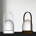 Modern table lamp 3d model